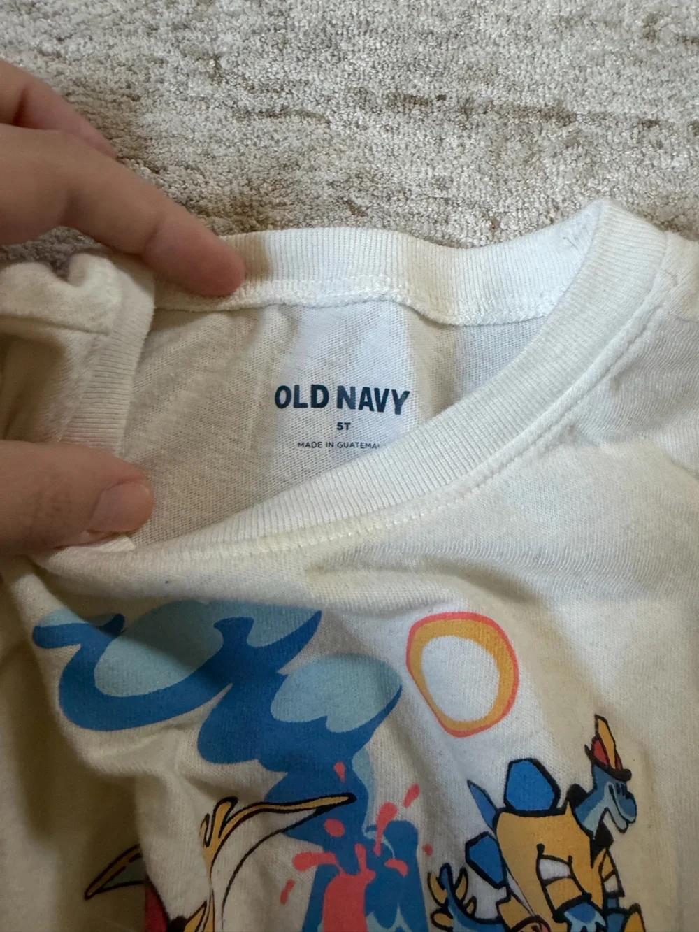 5T boys lot of 5 shirts - old navy cat and jack